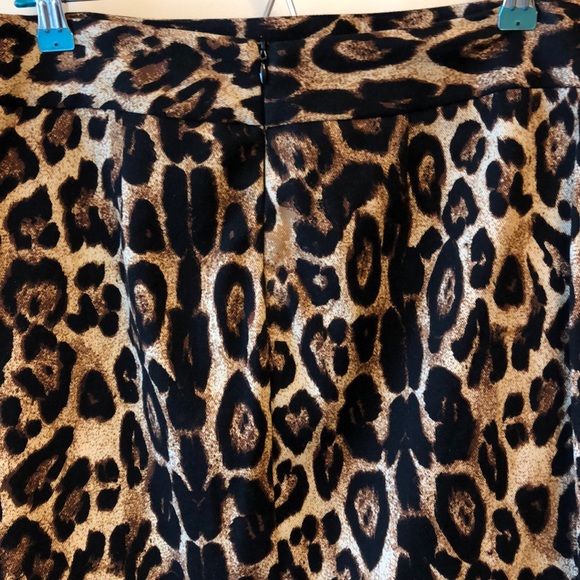 Leopard print pencil skirt - Picture 2 of 3